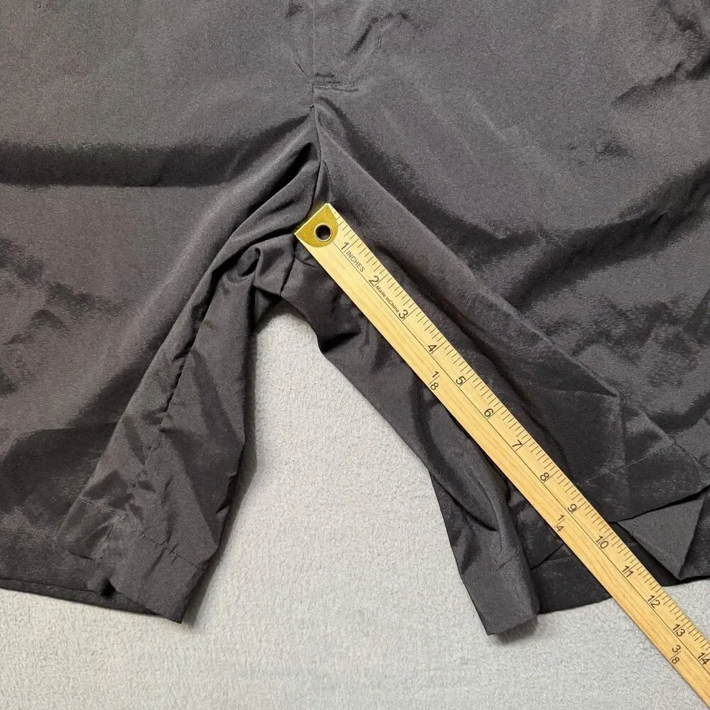 Greg Norman Mens Size 32 Performance Golf Shorts Black Stretch Lightweight
